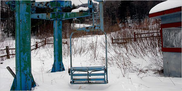 Old Used Ski Chair Lifts
